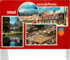 41.  DROUE .  CP Multivues . - Droue