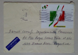 Italie - Enveloppe Circulée Avec Timbres Thématiques Courrier Italien (2011) - 2011-20: Usados