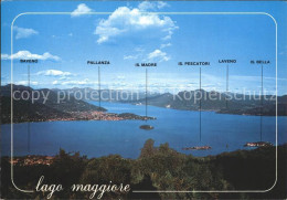 72394304 Lago Maggiore Baveno Pallanza Is. Madre Is. Pescatori Laveno Is. Bella  - Other & Unclassified
