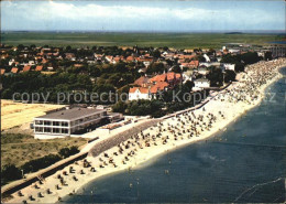 72394282 Wyk Foehr Strand Fliegeraufnahme Wyk - Andere & Zonder Classificatie