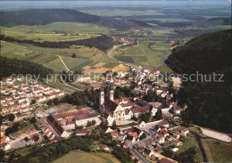 72393915 Zwiefalten Wuerttemberg Fliegeraufnahme Mit Klosterkirche Zwiefalten - Sonstige & Ohne Zuordnung