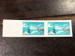 VIET  NAM  NORTH STAMPS-print Test Imperf 1968-(3000th Us Aircraft Brought Down Over North Vietnam  Color)1 Pcs  2 STAMP - Viêt-Nam