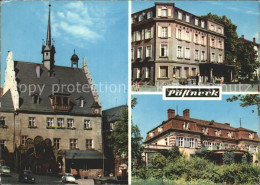 72393763 Poessneck Rathaus Erholungsheim Semmelweis Hotel Posthirsch Poessneck - Poessneck