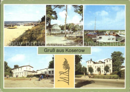 72393757 Koserow Ostseebad Usedom Strand Campingplatz Bootshafen Koserow - Autres & Non Classés