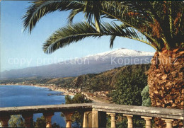 72393714 Taormina Sizilien Ansicht Von Villa Marzotto Taormina - Autres & Non Classés