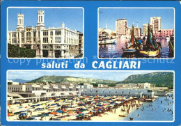 72393700 Cagliari Strand Hafen Palazzo Comunale Cagliari - Autres & Non Classés
