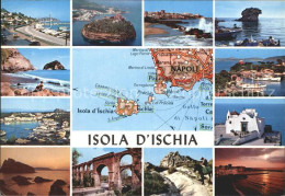 72393681 Ischia Karte Viadukt Panorama Ischia - Other & Unclassified