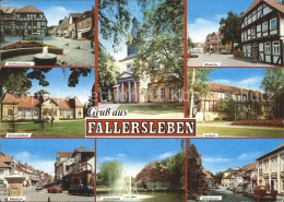 72393607 Fallersleben Marktstrasse Schloss Bahnhofstrasse Hoffmannhaus  Wolfsbur - Wolfsburg