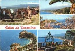 72393420 Taormina Sizilien Teilansichten Taormina - Other & Unclassified