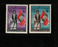 Afghanistan Cat 569-70 1961 Pashtunistan Day,mint Never Hinged - Afganistán