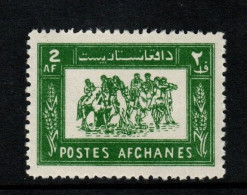 Afghanistan Cat 596 1961 Buzhashi Game 2a Green MNH - Afganistán