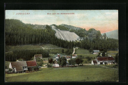 AK Jonsdorf, Blick Nach Den Mühlsteinbrüchen  - Jonsdorf