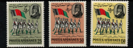 Afghanistan Cat 654-56 1962 44th Anniversary Of Independence,Mint Never Hinged - Afghanistan