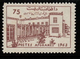 Afghanistan Cat 818 1963 National Assembly Building 75p Brown, Mint Never Hinged - Afghanistan