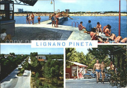 72392756 Lignano Pineta Camping Internazionale Vista Dei Fiori Firenze - Autres & Non Classés