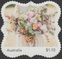 AUSTRALIA - DIE-CUT-USED 2020 $1.10 "MyStamps" - Bridal Gown - Gebraucht