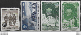 1959 Australian Antarctic Territory 4v. MNH SG N. 2/5 - Autres & Non Classés