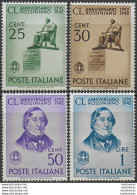 1942 Italia Gioacchino Rossini 4v. Mc MNH Sassone N. 466/69 - Andere & Zonder Classificatie