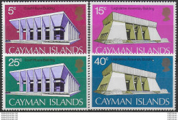 1972 Cayman Islands New Government Buildings 4v. MNH SG N. 312/15 - Otros & Sin Clasificación