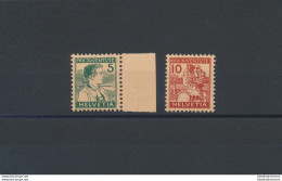 1915 SVIZZERA,  Pro Juventute , N° 149/50 - 2 Valori , MNH** - Other & Unclassified