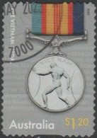 AUSTRALIA - DIE-CUT-USED 2023 $1.20 Lest We Forget - Vietnam War Medal - Gebraucht