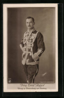 AK Prinz Ernst August Herzog Zu Braunschweig Und Lüneburg  - Familles Royales