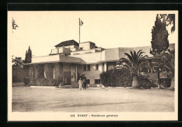 CPA Rabat, Résidence Générale  - Rabat