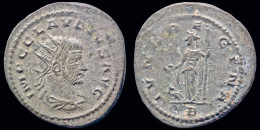 Claudius II Gothicus Billon Antoninianus Juno Standing Left - Der Soldatenkaiser (die Militärkrise) (235 / 284)