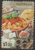 AUSTRALIA - DIE-CUT-USED 2024 $1.20 The Shared Table - Mediterranian - Gebraucht