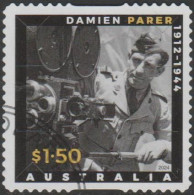 AUSTRALIA - DIE-CUT-USED 2024 $1.50 Anzac Day- Picturing War - Damien Parer - Usati