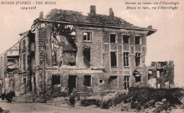 Ypres (1914-1918) - Maisons En Ruines (rue D'Elverdinghe) - Ieper