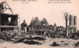 Ypres (1914-1918) - Maisons En Ruines (rue Des Chiens) - Ieper