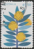 AUSTRALIA - DIE-CUT-USED 2024 $1.50 Special Occasions - Wattle Blossom - Used Stamps