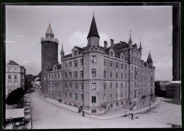 Fotografie Brück & Sohn Meissen, Ansicht Bautzen, Wendische Gasse, Alte Kaserne Mit Pulverturm  - Lieux