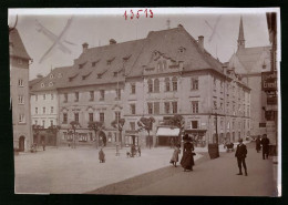 Fotografie Brück & Sohn Meissen, Ansicht Eger, Wallensteinhaus Mit Ladengeschäft  - Places