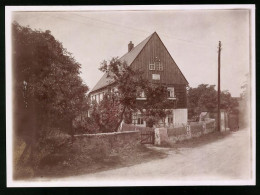 Fotografie Brück & Sohn Meissen, Ansicht Löbsal, Gasthaus Zum Jägerheim  - Lieux