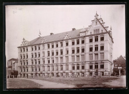 Fotografie Brück & Sohn Meissen, Ansicht Freiberg, 3. Bürgerschule, Schule, Schulhaus  - Lugares