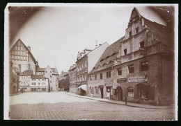 Fotografie Brück & Sohn Meissen, Ansicht Meissen I. Sa., Kleinmarkt Mit Bäckerei Franz Menzel  - Lugares