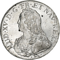 France, Louis XV, Ecu Aux Branches D'olivier, 1736, Bayonne, Argent, TTB+ - 1715-1774 Louis XV Le Bien-Aimé