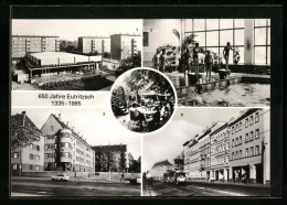 AK Leipzig-Eutritzsch, Volksschwimmhalle, Thaerstrasse, Neubaugebiet Anhalter Strasse  - Leipzig