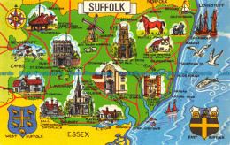 R153551 Suffolk. A Map. 1971 - Monde