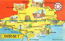 R153553 Dorset. A Map. Photo Precision - Monde