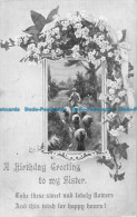 R152214 A Birthday Greeting To My Sister. A Man And Sheeps. Solomon Bros - Wereld