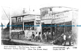 R154143 Old Sutton. The Railway Tavern. Now The Green Man. Croydon. RP - Wereld