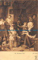 R152233 St. Nicholas Eve. Jan Steen. Knight. 1909 - Monde