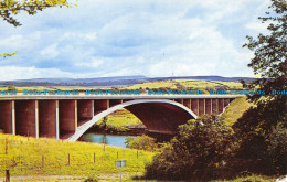 R153582 River Lune Bridge And M. 6 Motorway. Nr. Lancaster. 1966 - Monde