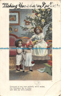 R152240 Greetings. Wishing You A Happy New Year. Kids In Room Near The Christmas - Monde