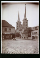 Fotografie Brück & Sohn Meissen, Ansicht Grimma, Blick Auf Den Leipzigerplatz Mit Geschäft K. F. Seifert, Gustav Mar  - Lugares