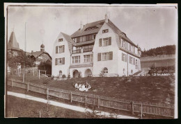 Fotografie Brück & Sohn Meissen, Ansicht Bärenfels / Erzg., Blick Auf Das Landhaus Steiger, Gartenseite  - Lugares