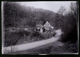 Fotografie Brück & Sohn Meissen, Ansicht Cossebaude, Blick Auf Das Gasthaus Oberwartha - Waldfrieden  - Lieux